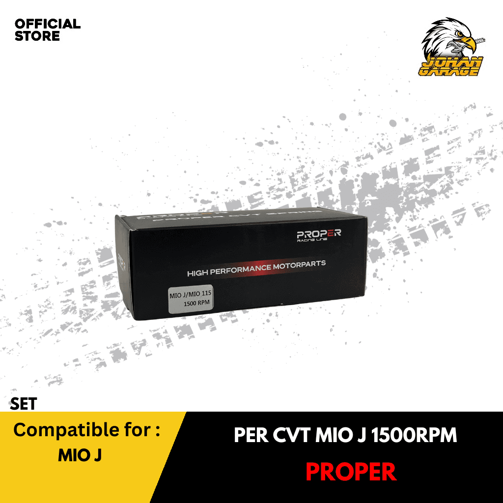 PROPER RACING LINE PER CVT MIO J 1500 RPM