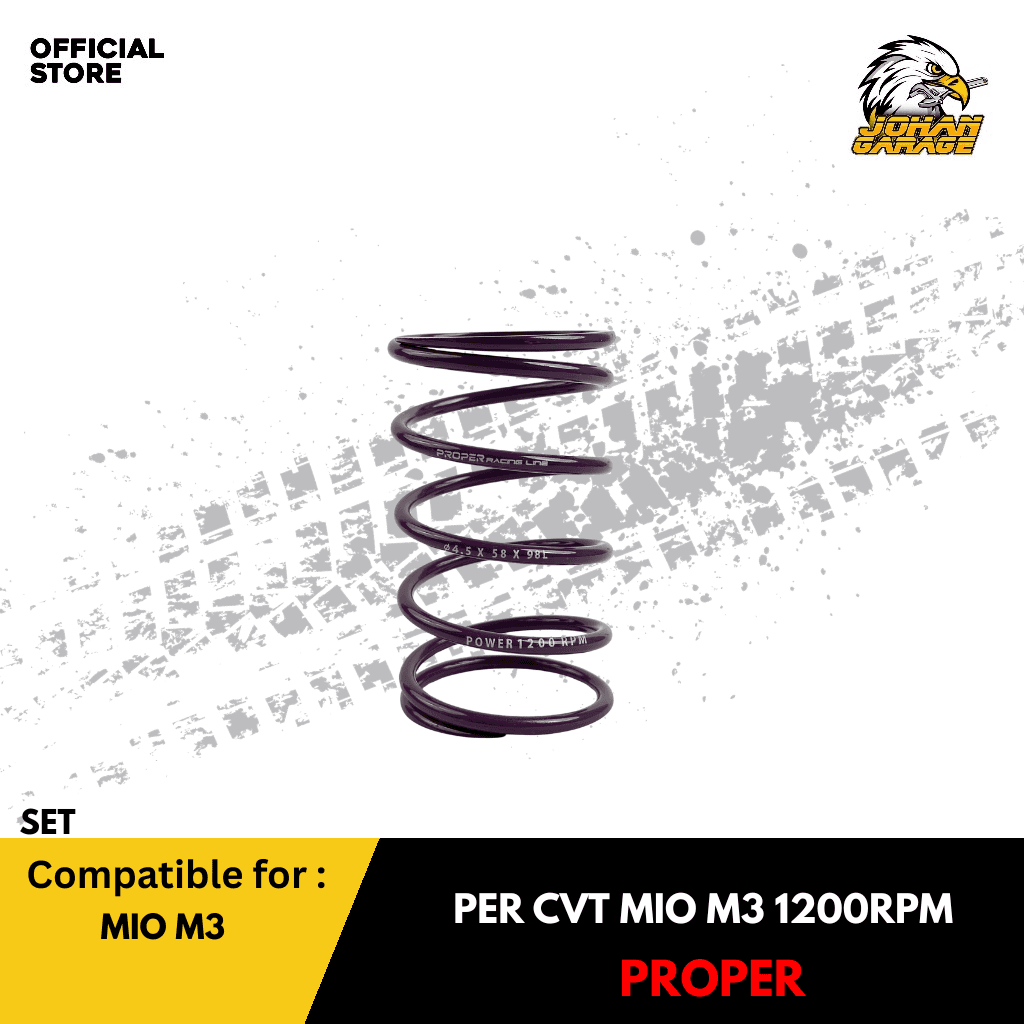 PROPER RACING LINE PER CVT MIO M3 1200 RPM