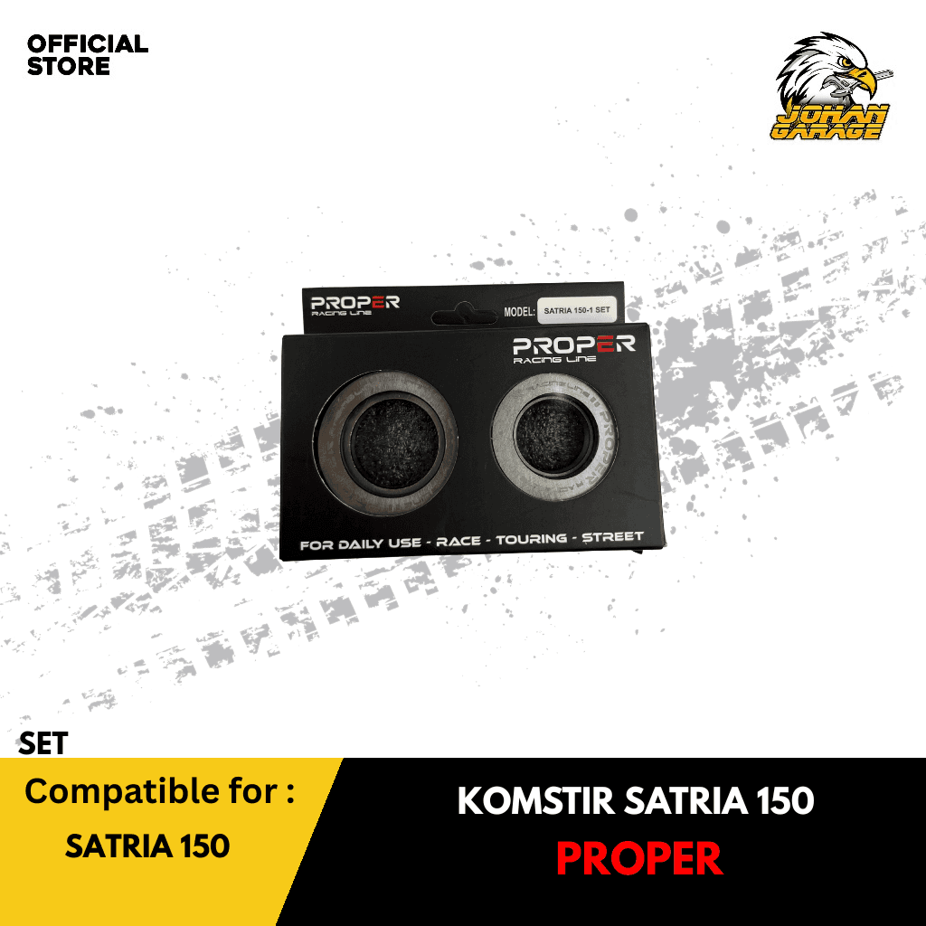 PROPER RACING LINE KOMSTIR SATRIA 150