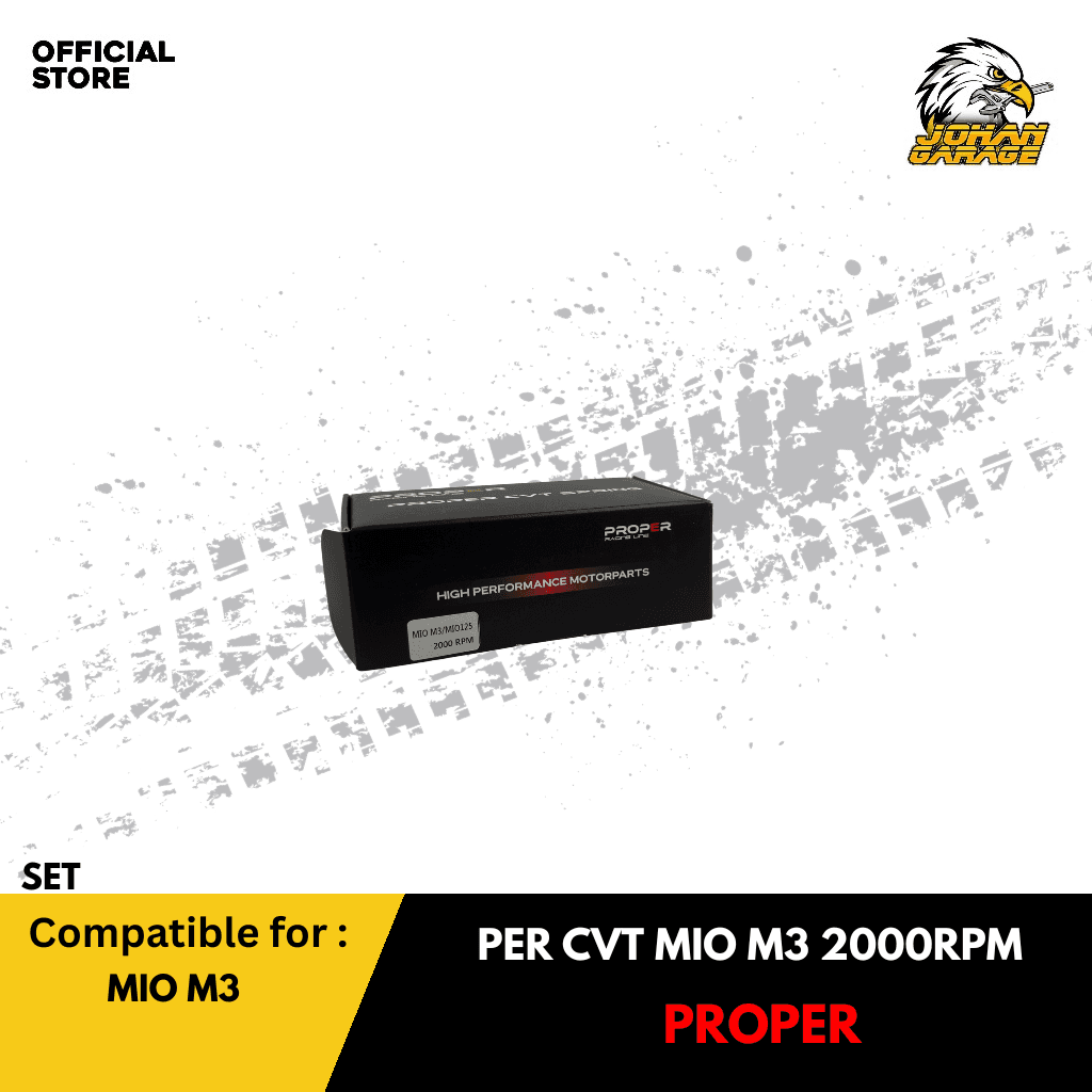 PROPER RACING LINE PER CVT MIO M3 2000 RPM