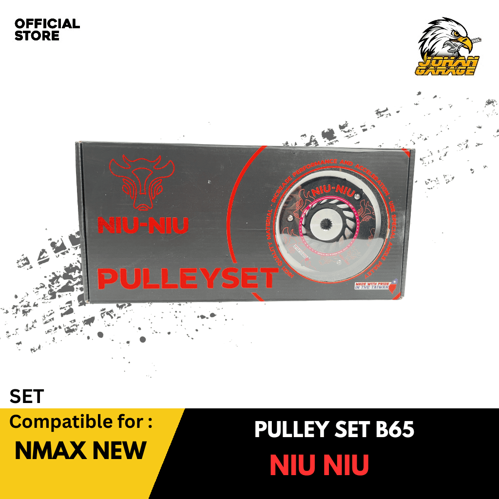 NIU NIU TURBO DISK PULLEY KIT AEROX B65