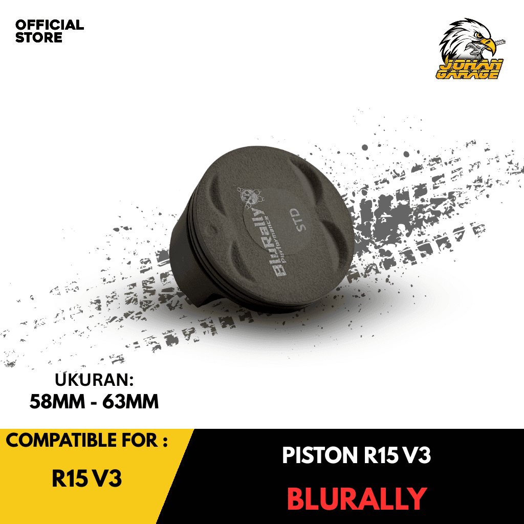 Piston R15 V3 Blurally 58mm Johan Garage