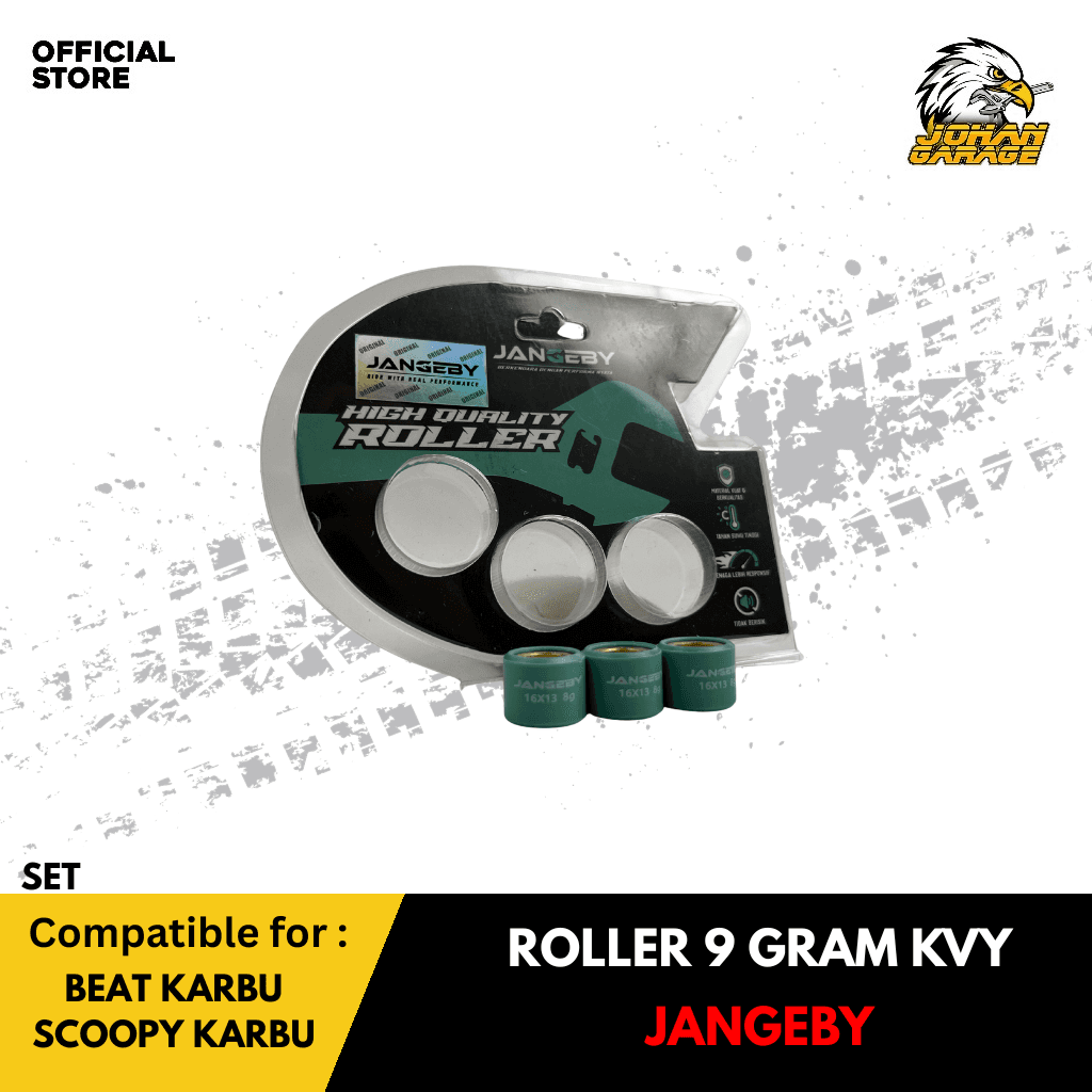 JANGEBY ROLLER BEAT KARBU 9 GRAM 3PCS