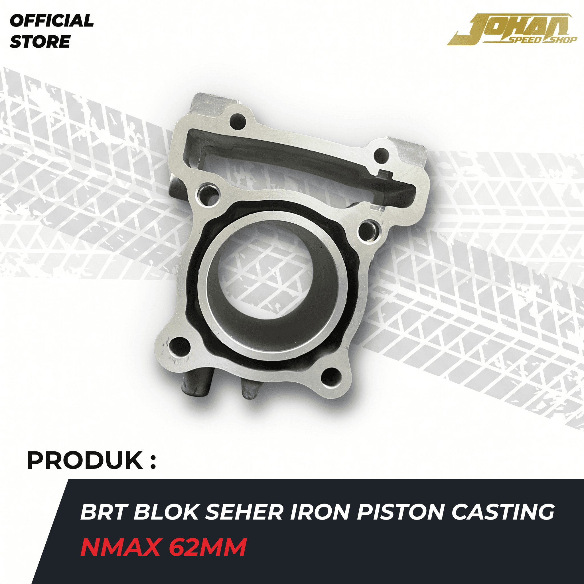 BRT BLOK ONLY IRON NMAX 62MM