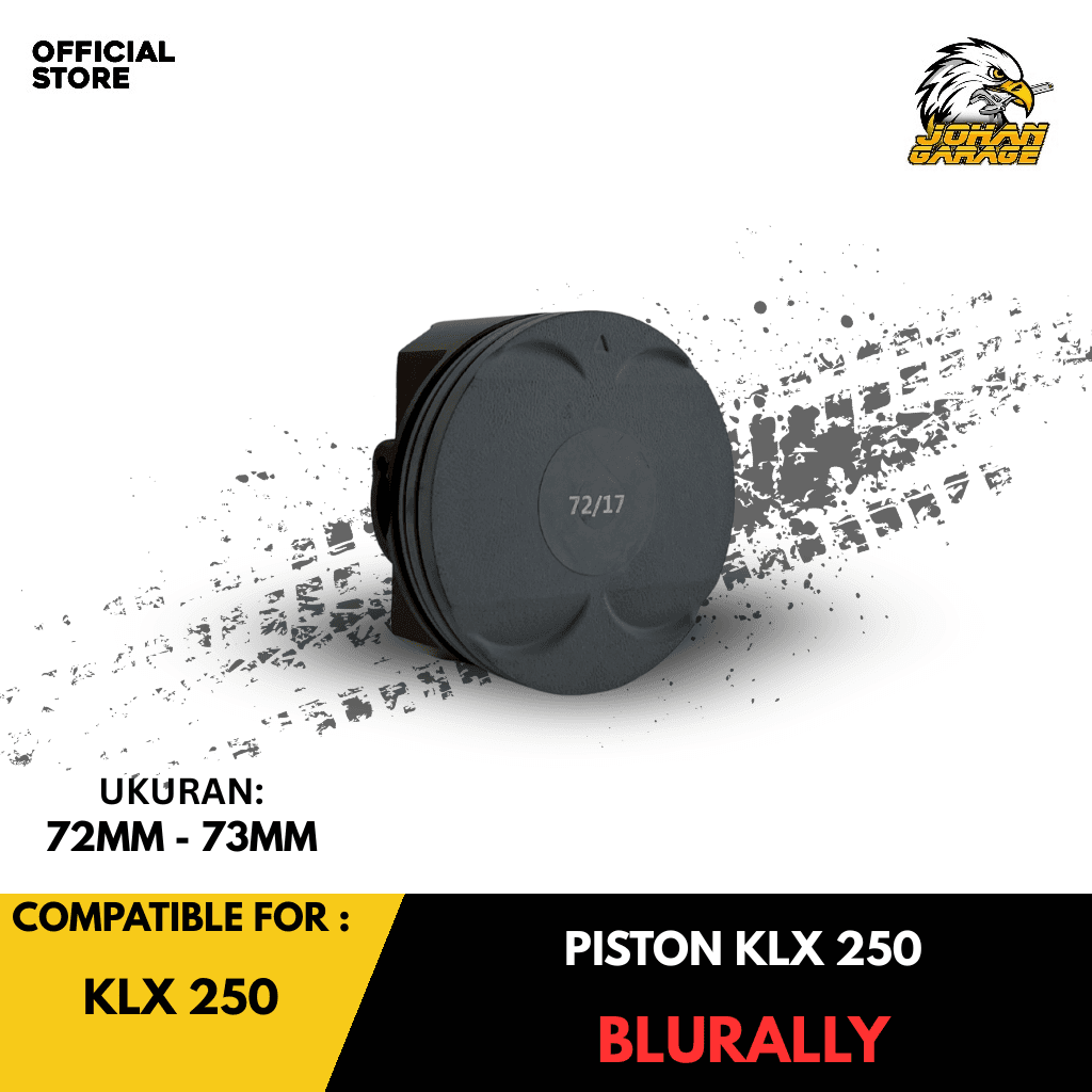 Piston KLX 250 Blurally 72mm Johan Garage