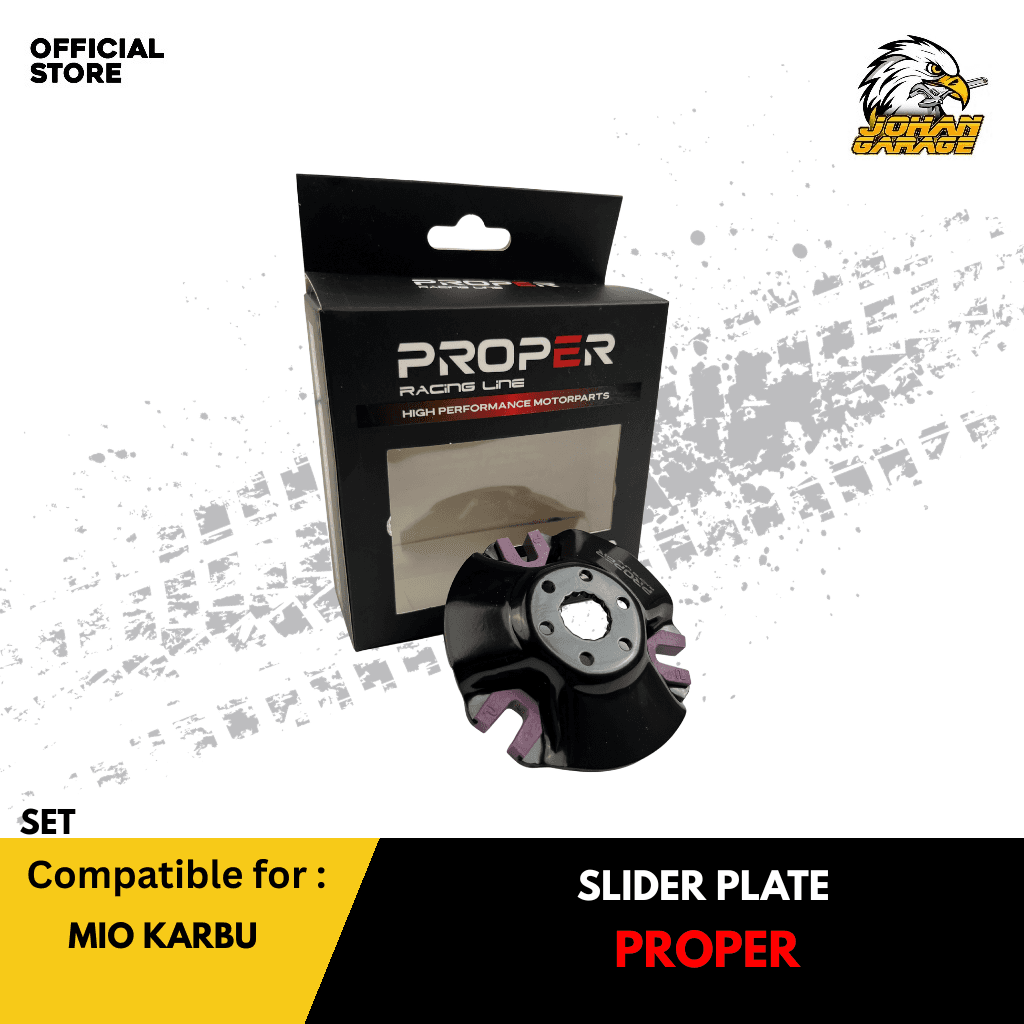 PROPER RACING LINE SLIDER PLATE MIO KARBU