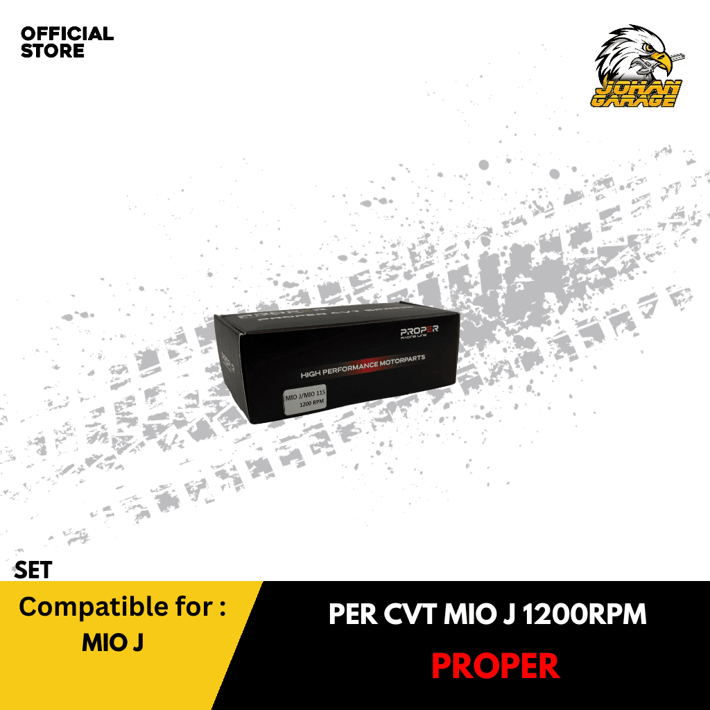 PROPER RACING LINE PER CVT MIO J 1200 RPM