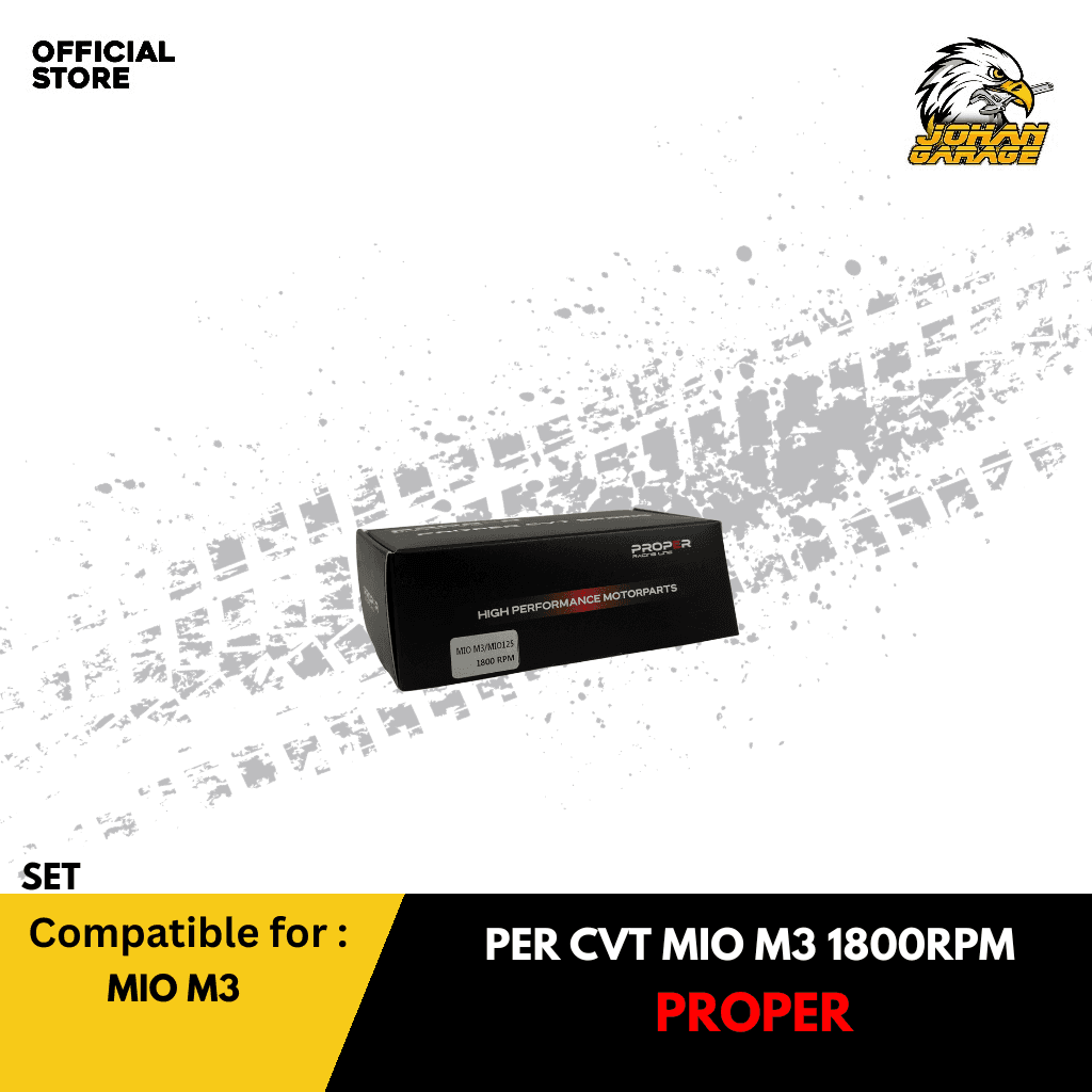 PROPER RACING LINE PER CVT MIO M3 1800 RPM