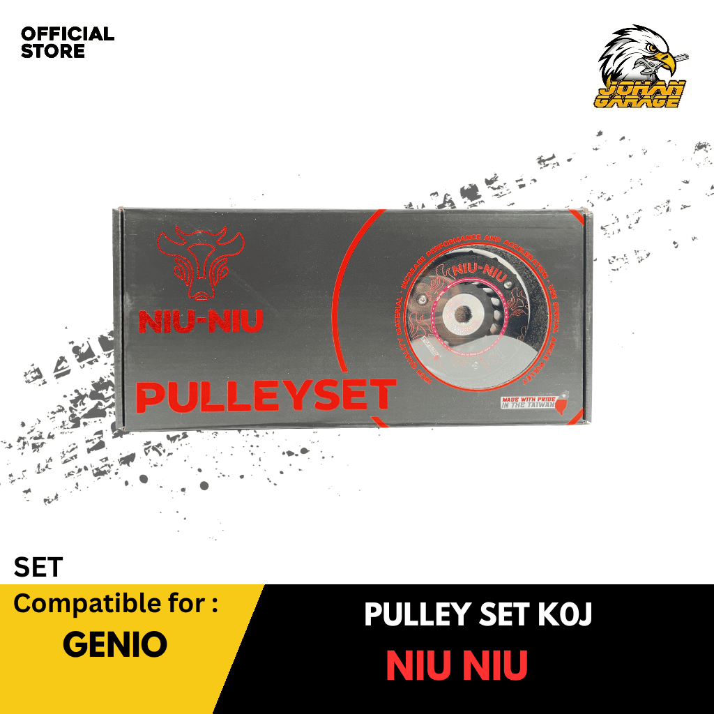 NIU NIU TURBO DISK PULLEY KIT GENIO K0J