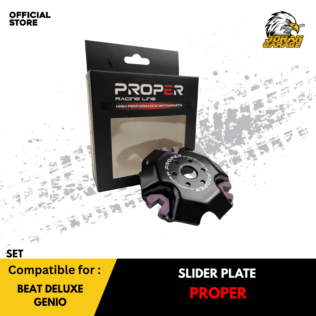 PROPER RACING LINE SLIDING PLATE BEAT DELUXE GENIO