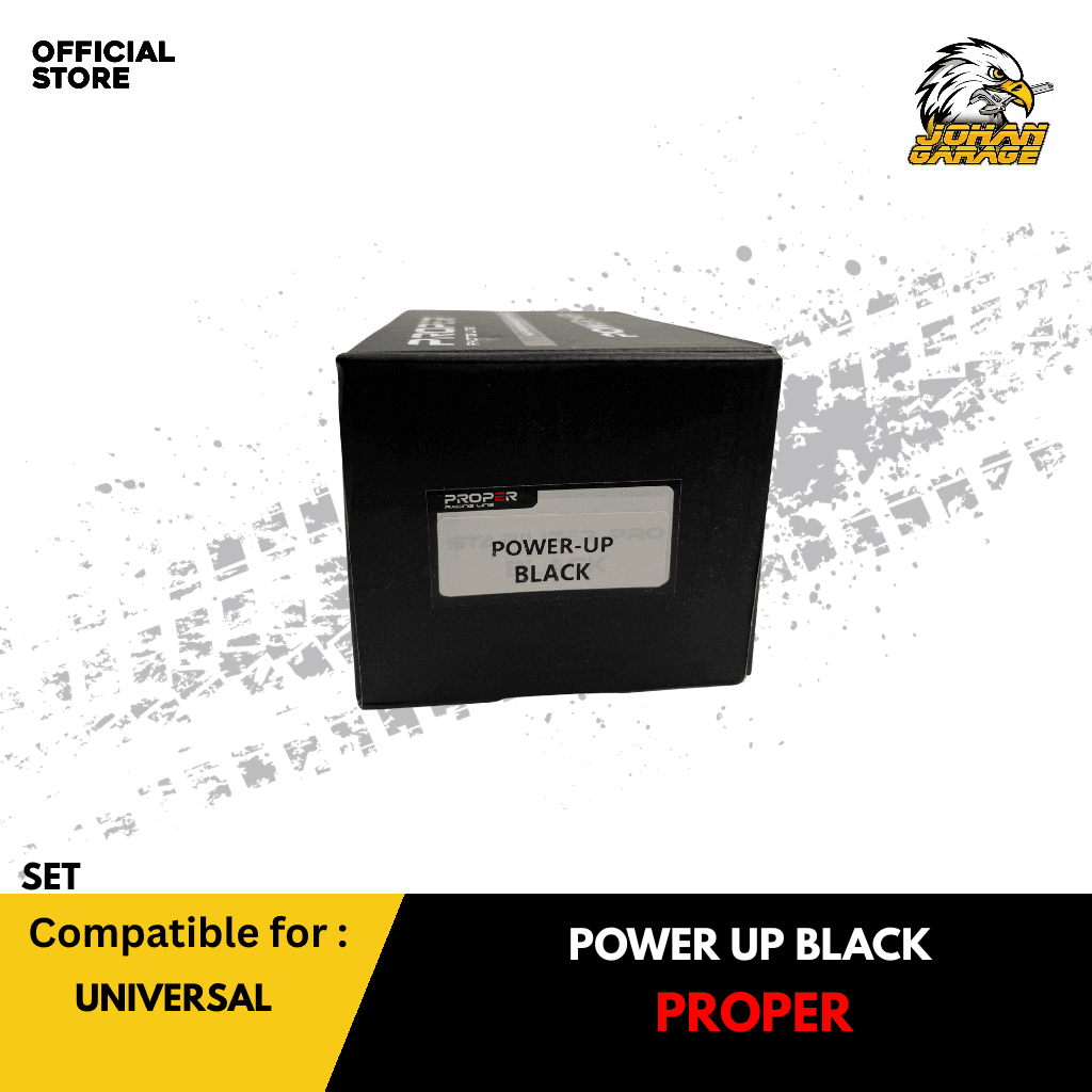 PROPER RACING LINE POWER UP BLACK UNIVERSAL