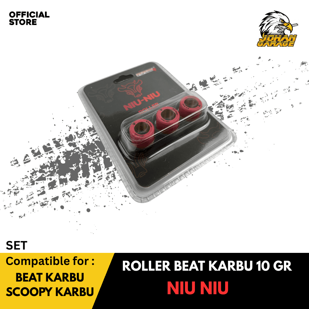 NIU NIU ROLLER BEAT KARBU 10 GRAM ISI 3