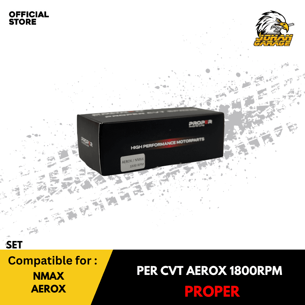 PROPER RACING LINE PER CVT AEROX 1800 RPM