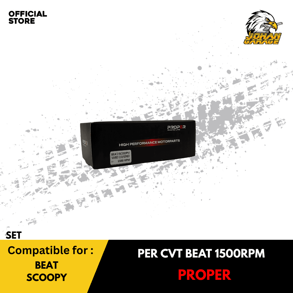 PROPER RACING LINE PER CVT BEAT 1500 RPM