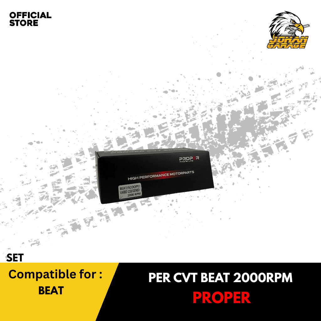 PROPER RACING LINE PER CVT BEAT 2000 RPM
