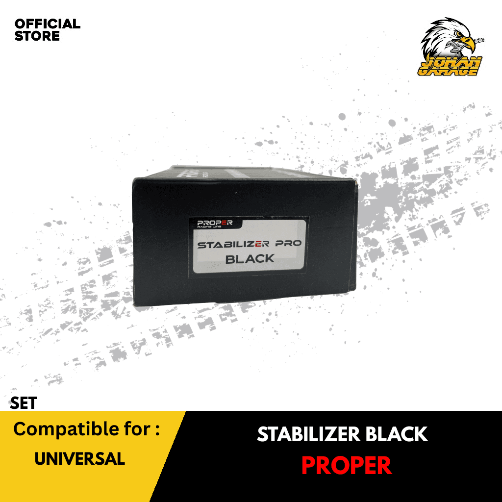PROPER RACING LINE STABILIZER PRO BLACK VOLT METER