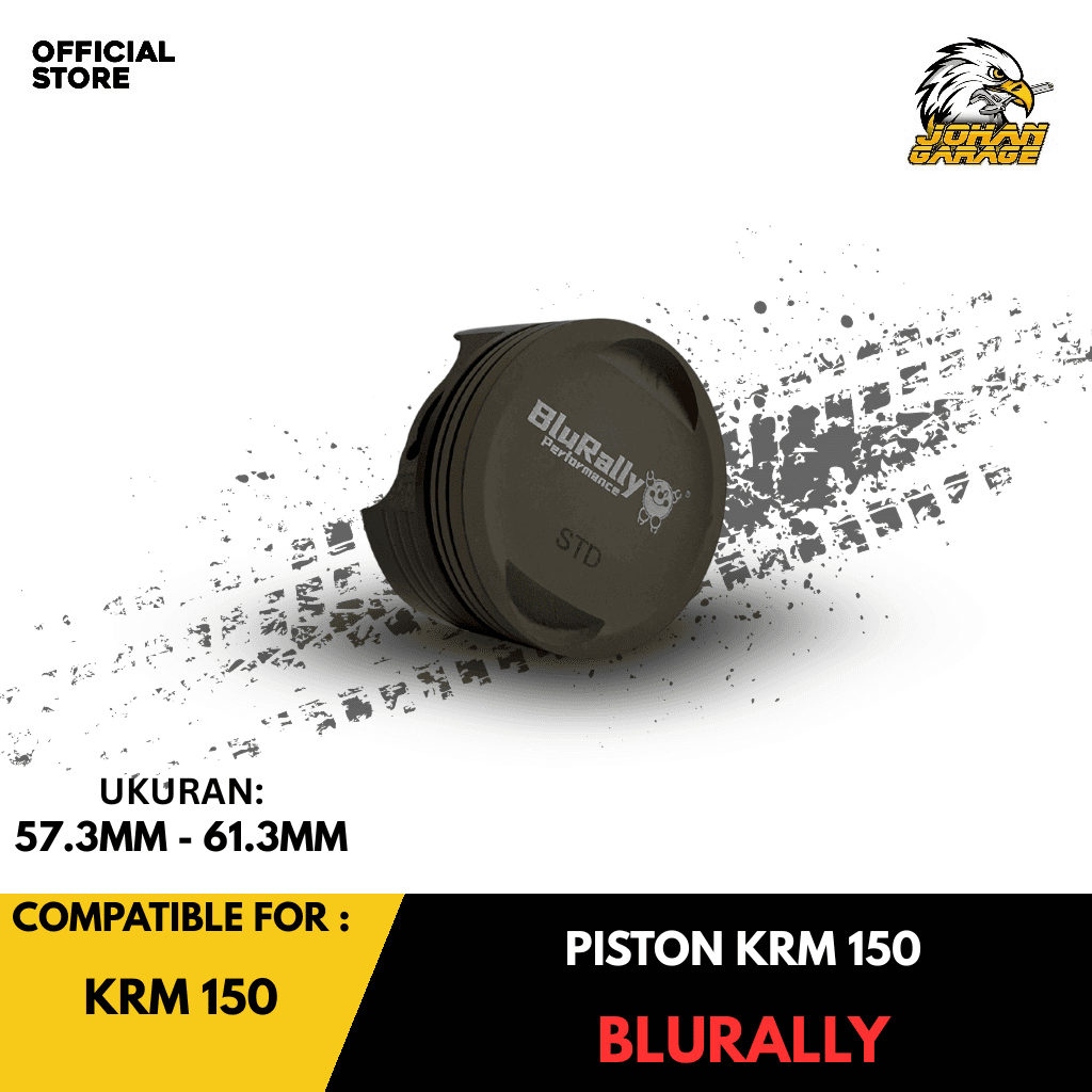 Piston KRM 150 Blurally 57.8mm Johan Garage